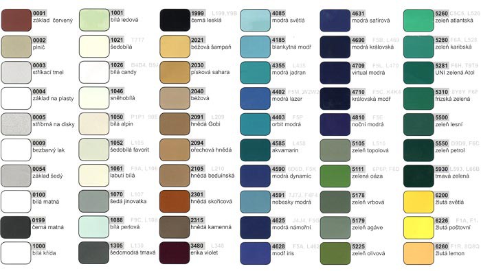 Motip SD9571 - májová zelená metalíza