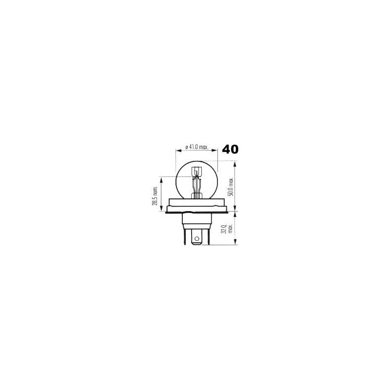 Narva R2 45/40W 12V